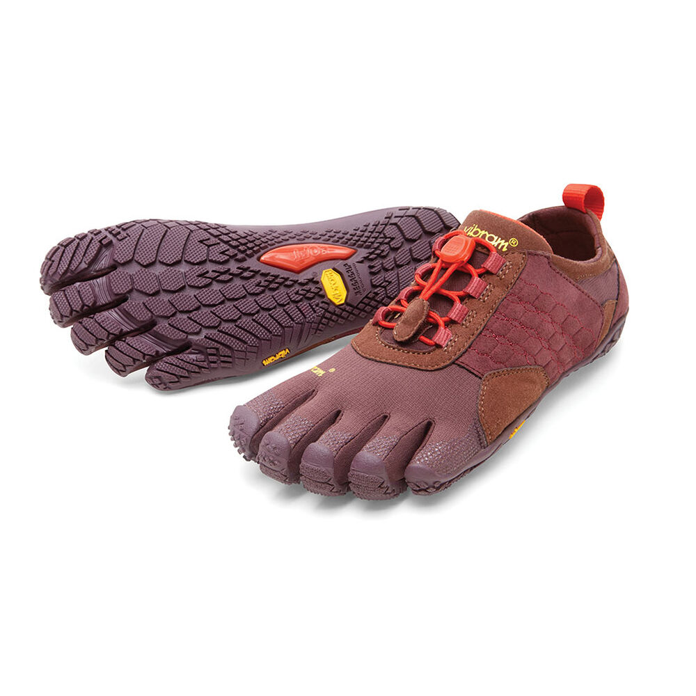 Vibram Fivefingers Trek Ascent Womens Hiking Shoes Purple/Red Australia (QJC574319)